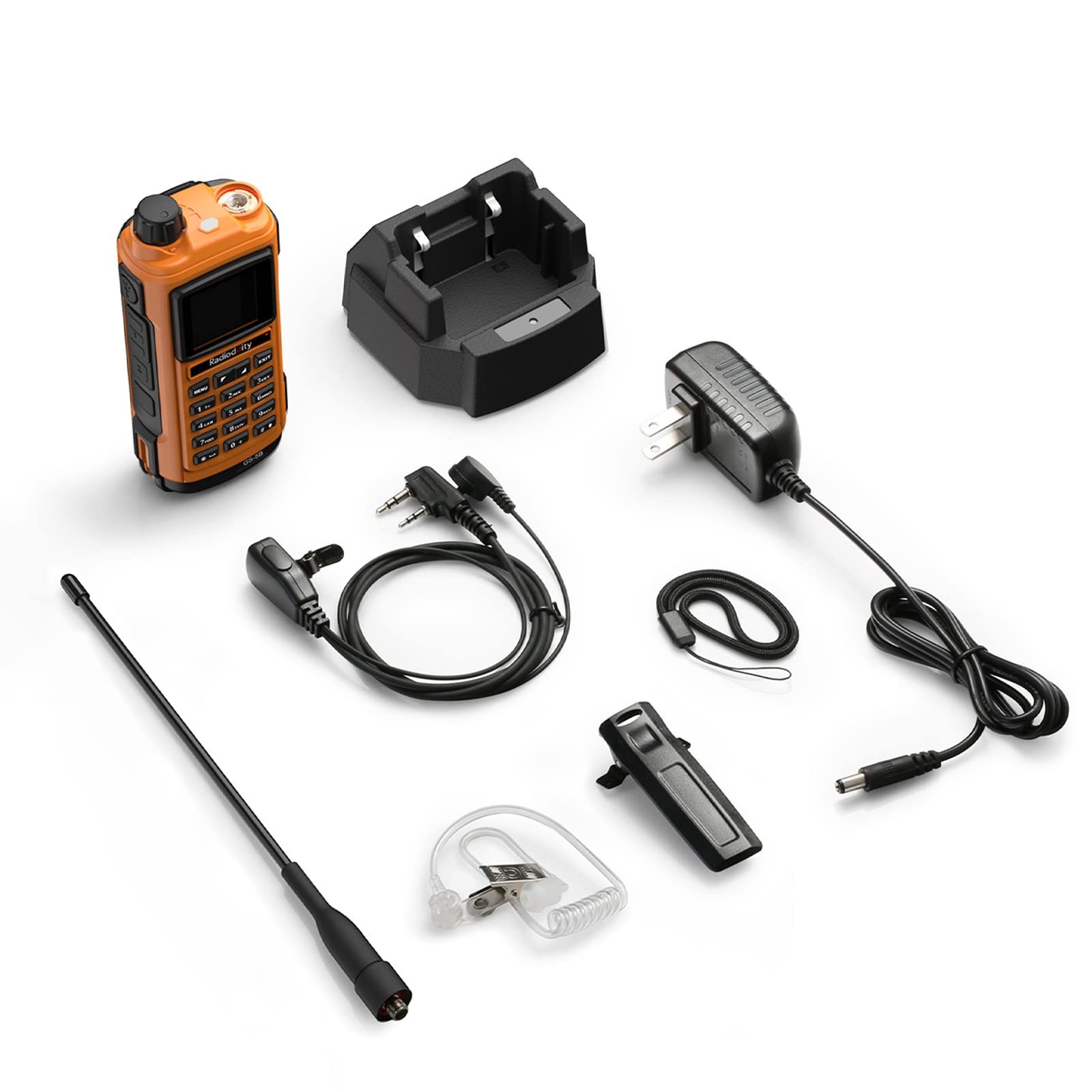 [2025 Upgraded Version] Radioddity GS-5B 8W Dual Band Ham Radio Handheld, Support Chirp & APP Programming, BT Headsets Connection, Channel Sync, IP56 Rainproof, Dual PTT, 512CH, 2000mAh USB-C Battery - Image 8
