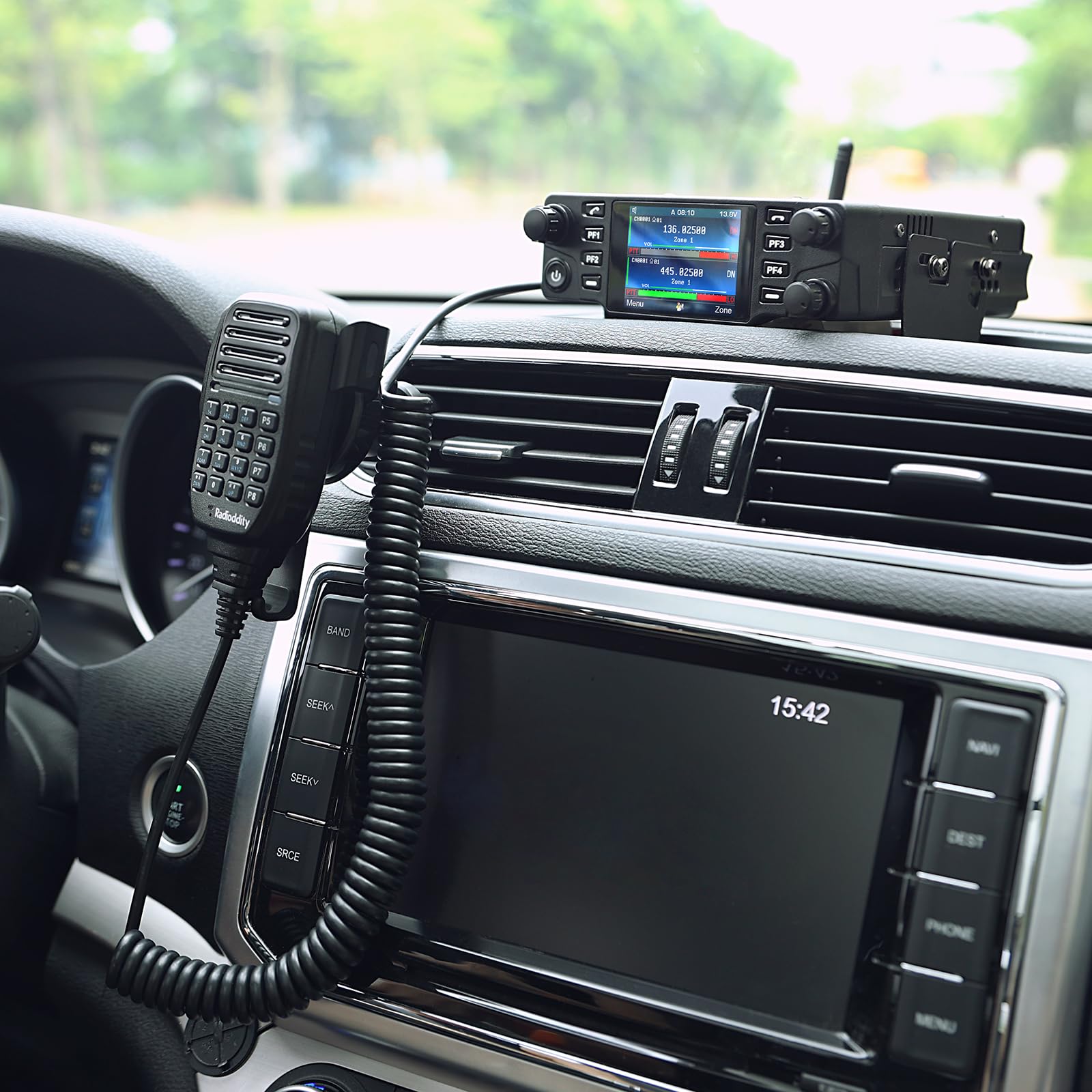 Radioddity DB40-D DMR & Analog 40W Mobile Radio with BT PTT & Earpiece, VHF UHF Dual Band Ham Amateur Radio with GPS/APRS, Cross-Band Repeater, SFR, Up to 500K ID Contacts, 4000 CH - Image 7