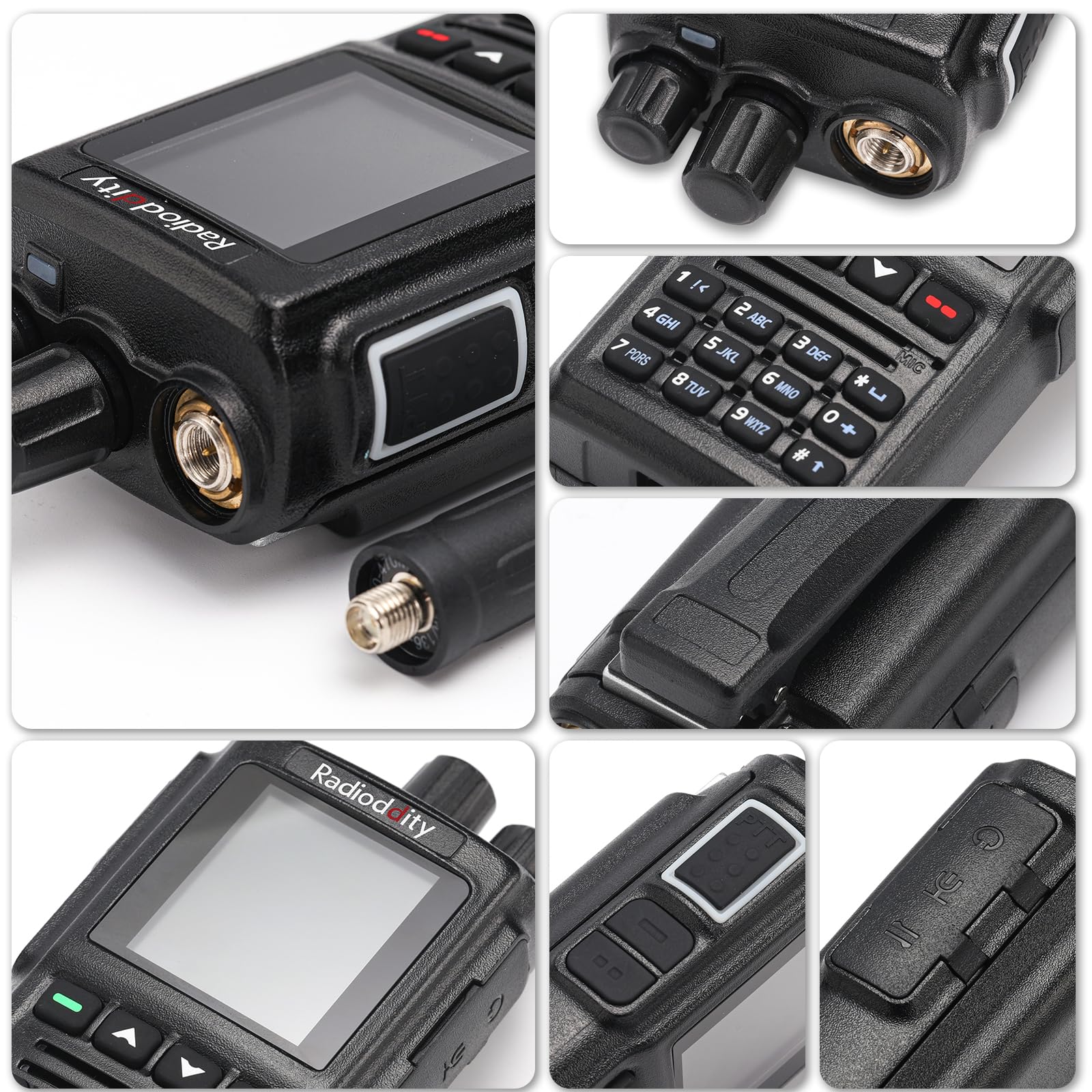 Radioddity GD-168 Dual Band DMR Ham Radio Handheld, Two Way Radio with 2 Batteries, 500K Contacts, 10,000 Talk Groups, Noise Reduction, Satellite Communicate, Support USB-C Charging & Programming - Image 8