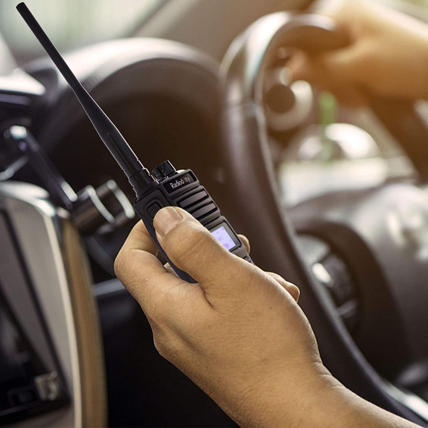 Radioddity MU-5 MURS Radio, License Free Two-Way Radio Rechargeable, Display Sync for Industrial Business Retail - Image 9